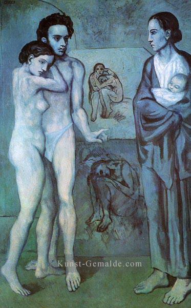 Leben La Vie 1903 kubist Pablo Picasso Ölgemälde